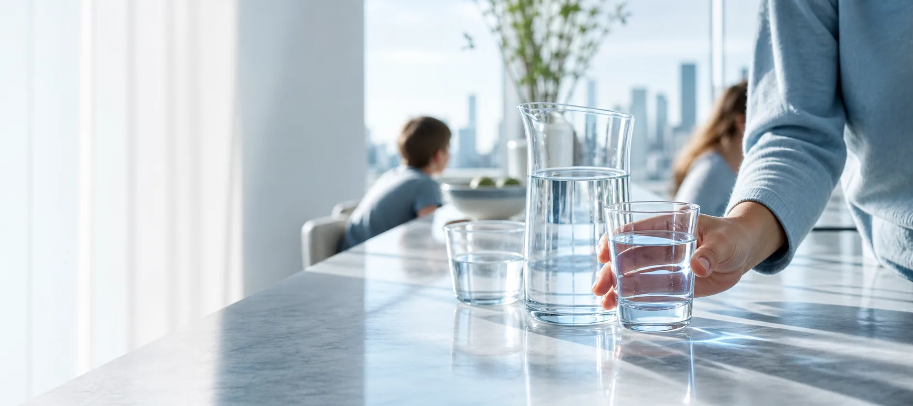 Домашний сценарий рекомендации Wellness Water